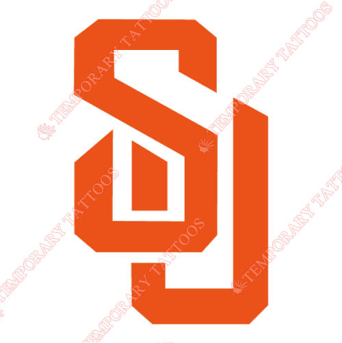 Syracuse Orange Customize Temporary Tattoos Stickers NO.6412